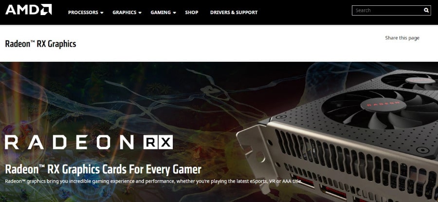 AMD Radeon RX