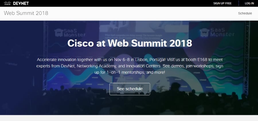 Cisco Web Summit 2018