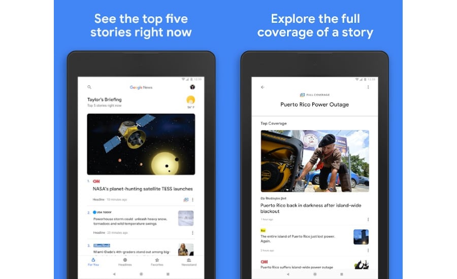 Google News Android
