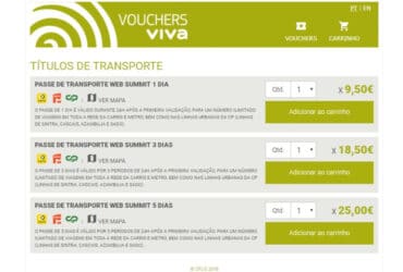 Metropolitano de Lisboa Vouchers Viva