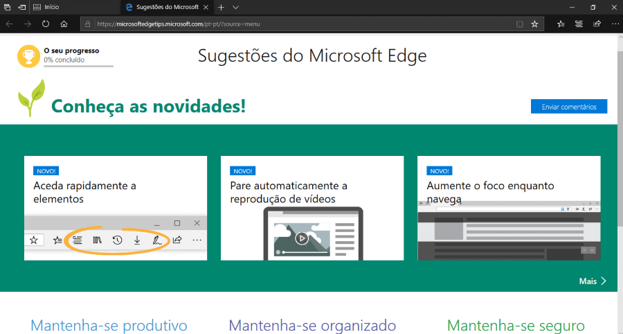 Microsoft Edge New