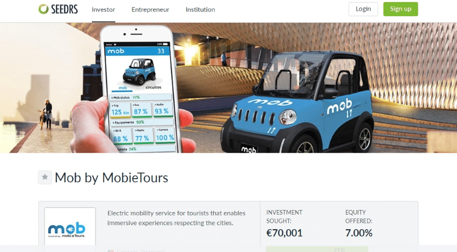 Seedrs mobi.eTours