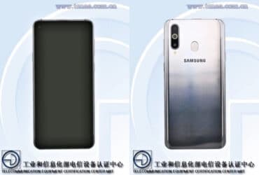 TENAA Samsung Galaxy A8s