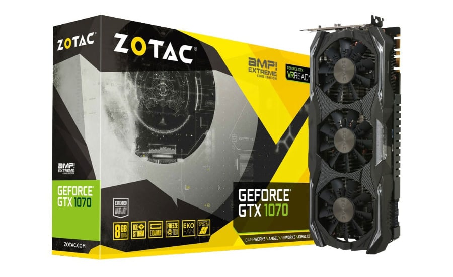 Zotac GTX 1070 AMP Extreme Core