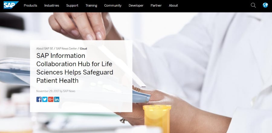 SAP Information Collaboration Hub