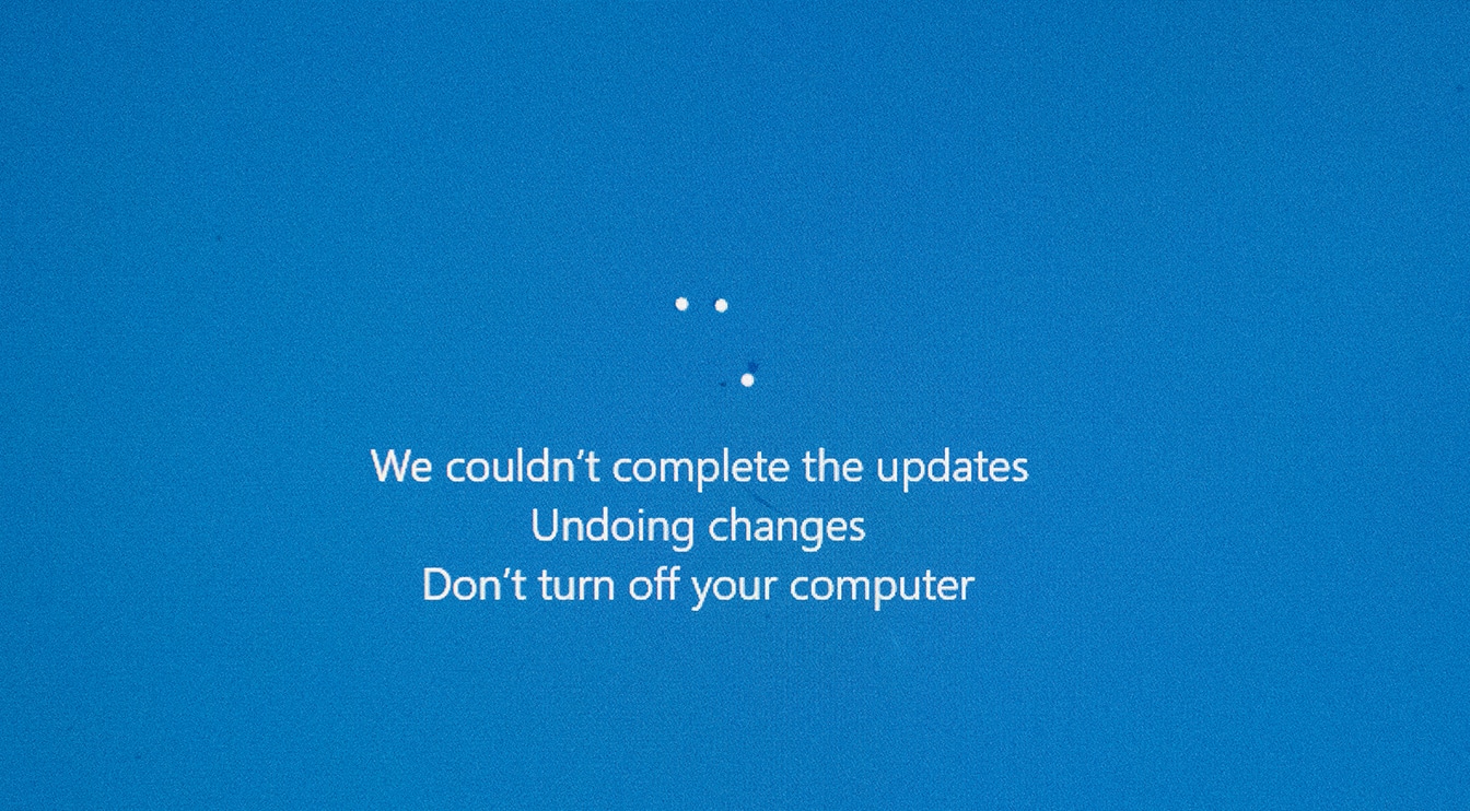 Erro actualização Windows