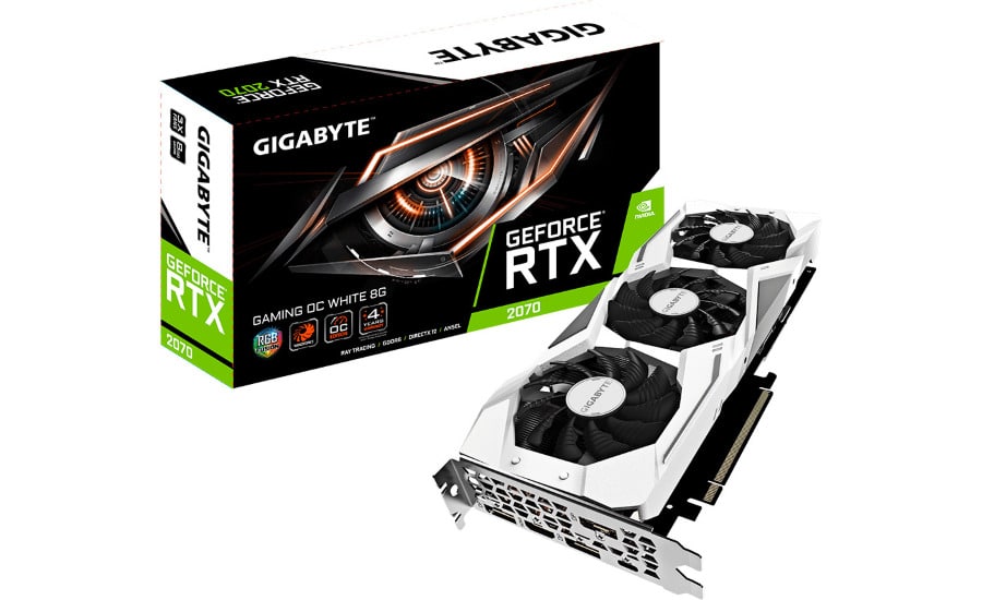 Gigabyte RTX 2070 Gaming OC White