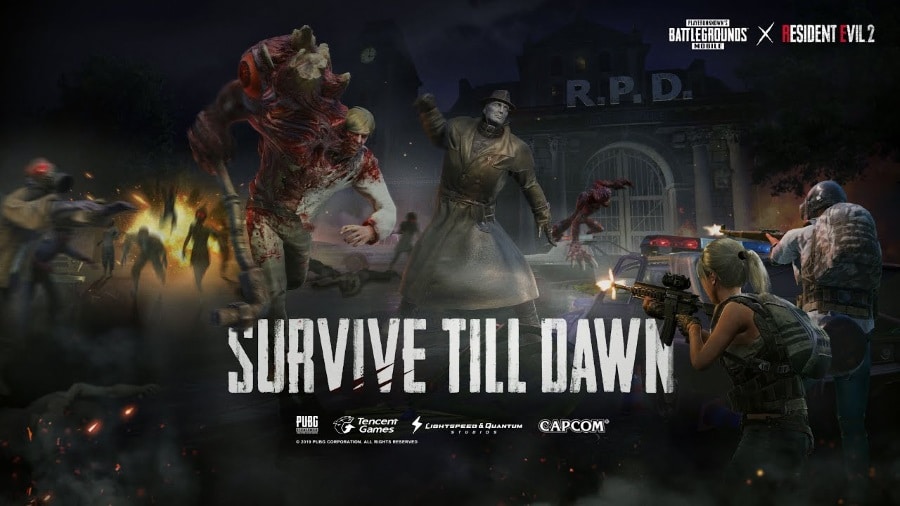 PUBG Mobile Zombie Survive till Dawn