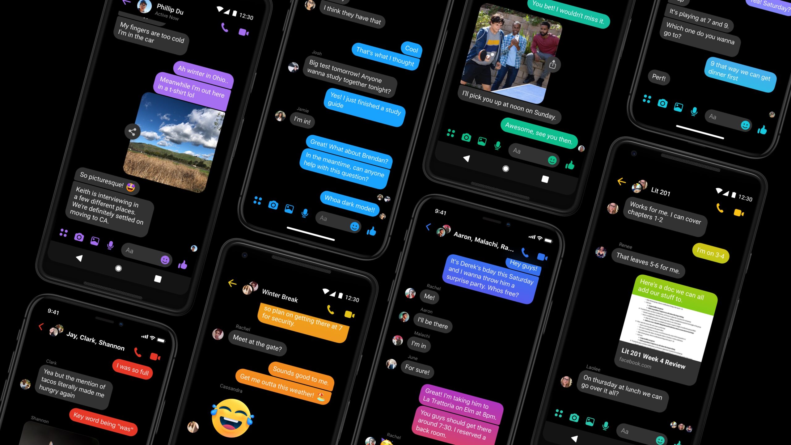 Dark Mode Messenger