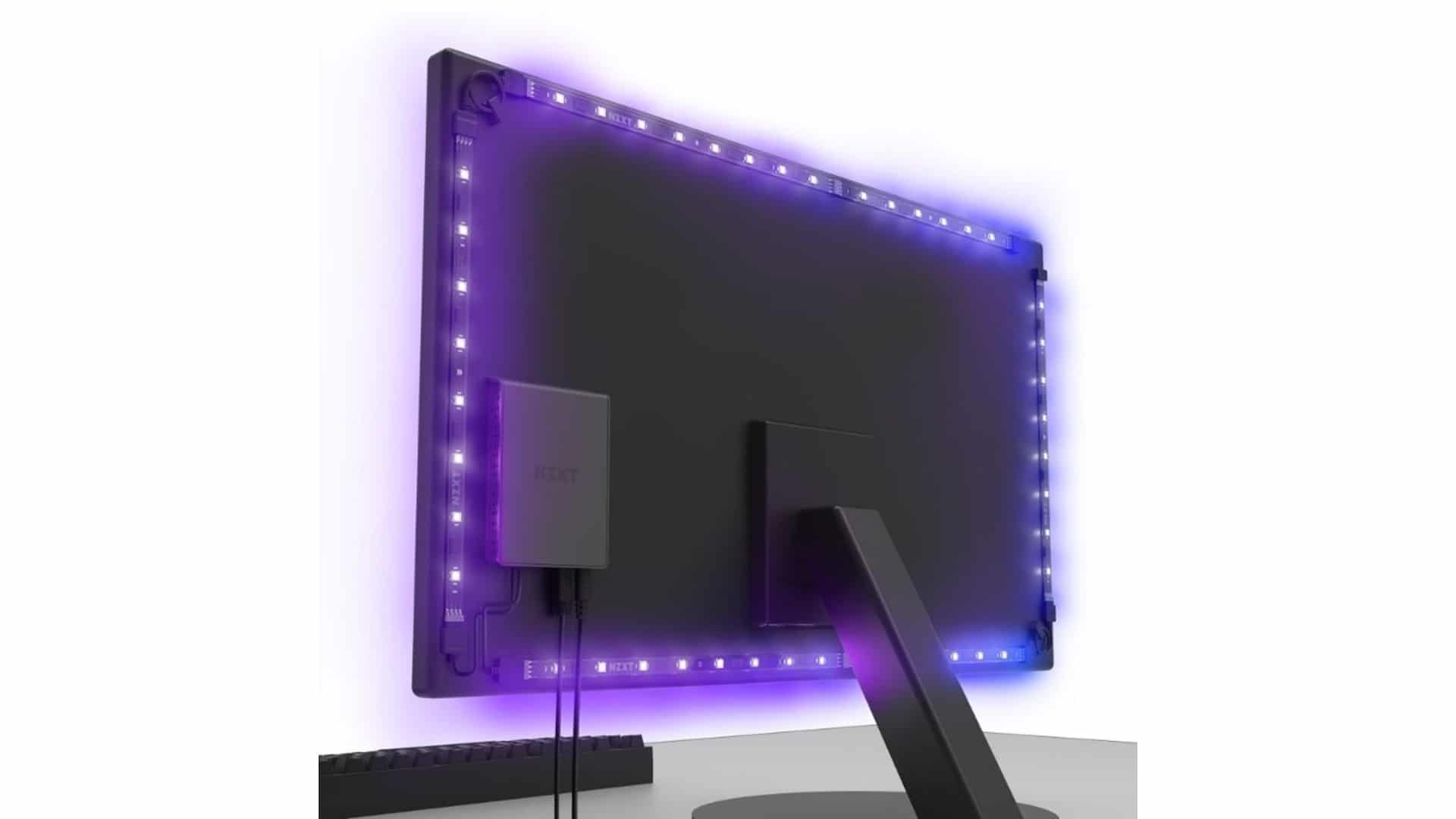 NZXT renova kit de iluminação para monitores