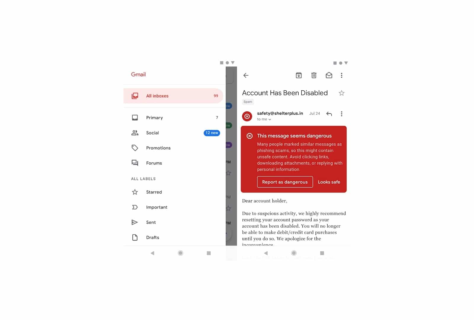 Google Gmail Android