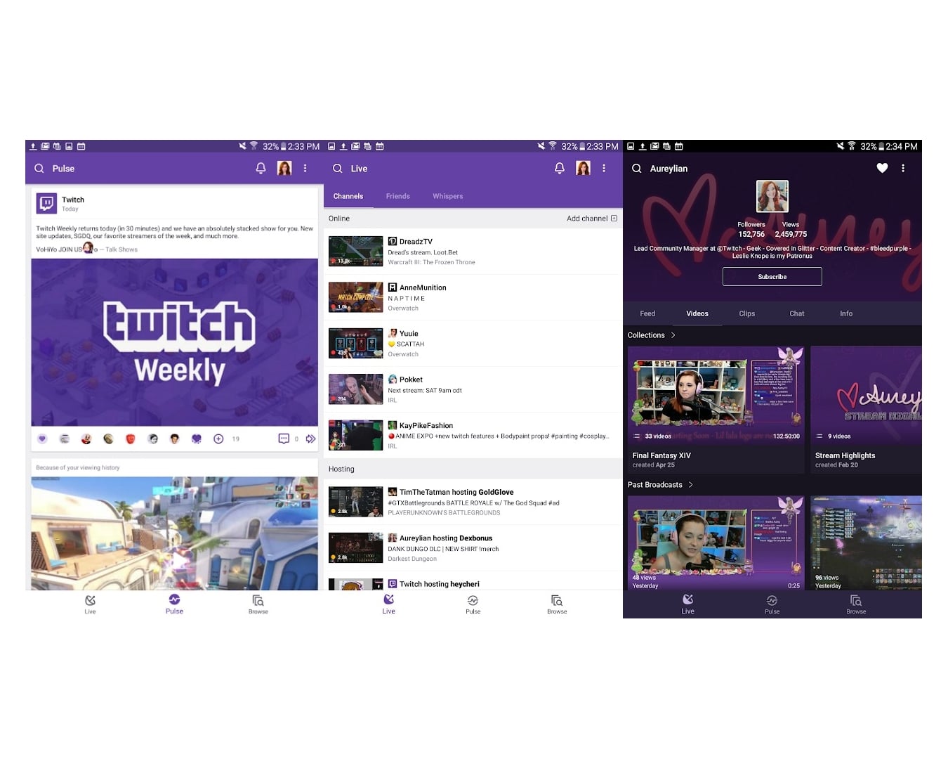 Twitch Android