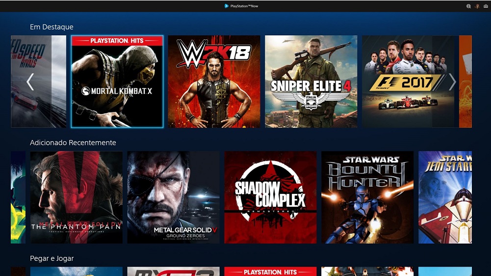 Playstation Now - Todos os jogos disponíveis no serviço