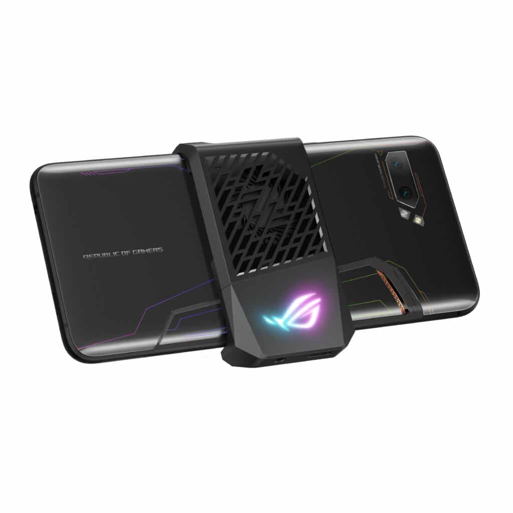 Sistema de refrigeração activa incluído com o ROG Phone II