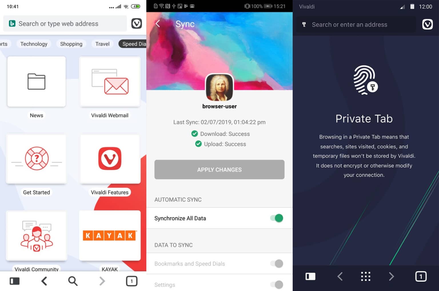 vivaldi browser android apk