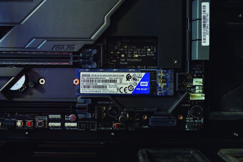 Montar PC - Encaixe SSD M.2