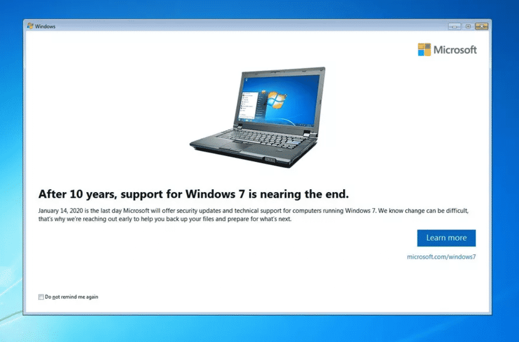 Fim Windows 7
