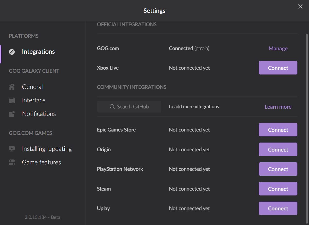 GOG Galaxy 2.0 é a estante virtual que reúne seus jogos do PC em um só lugar