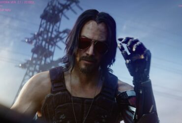 Keanu Reeves é o protagonista de Cyberpunk 2077. ©Microsoft