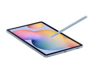 O Galaxy Tab S6 Lite vem com uma S Pen renovada. ©Samsung