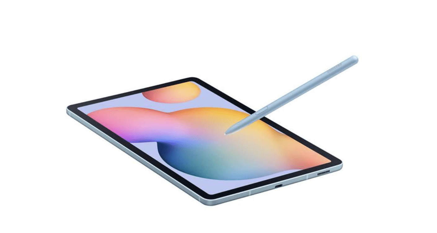 O Galaxy Tab S6 Lite vem com uma S Pen renovada. ©Samsung