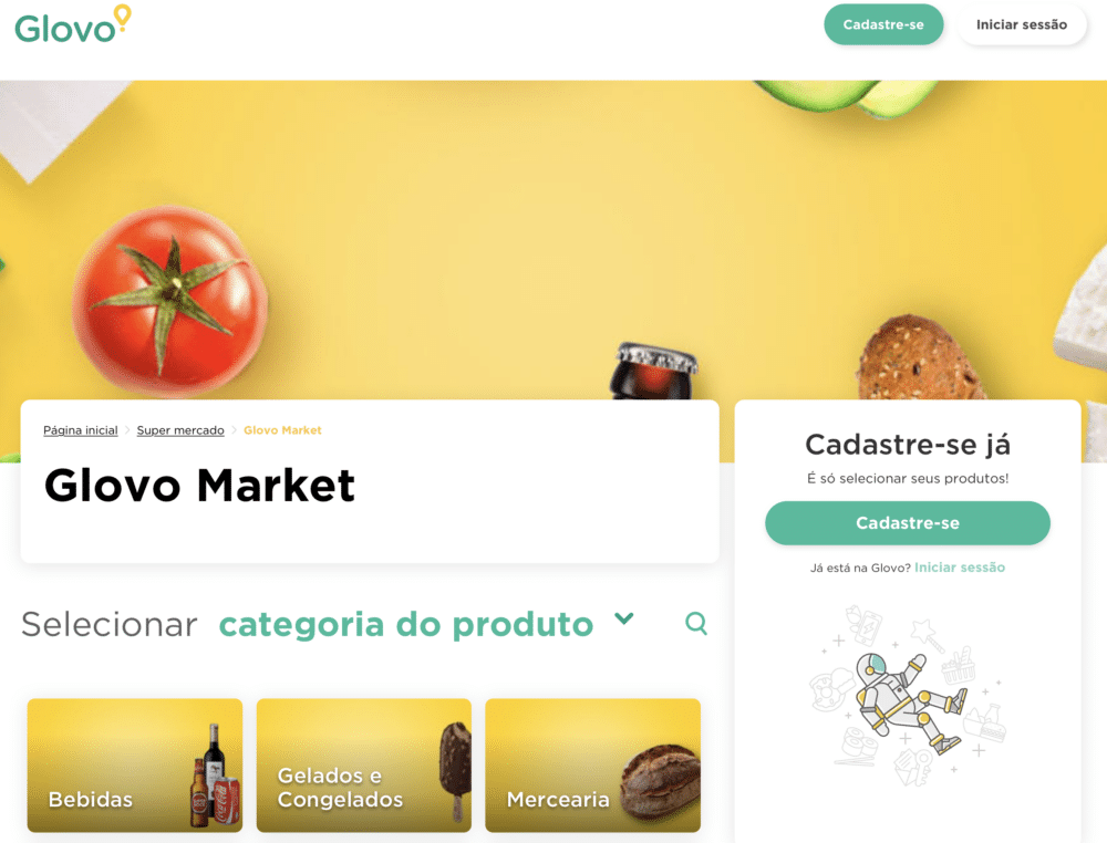 Glovo Market App ©DR