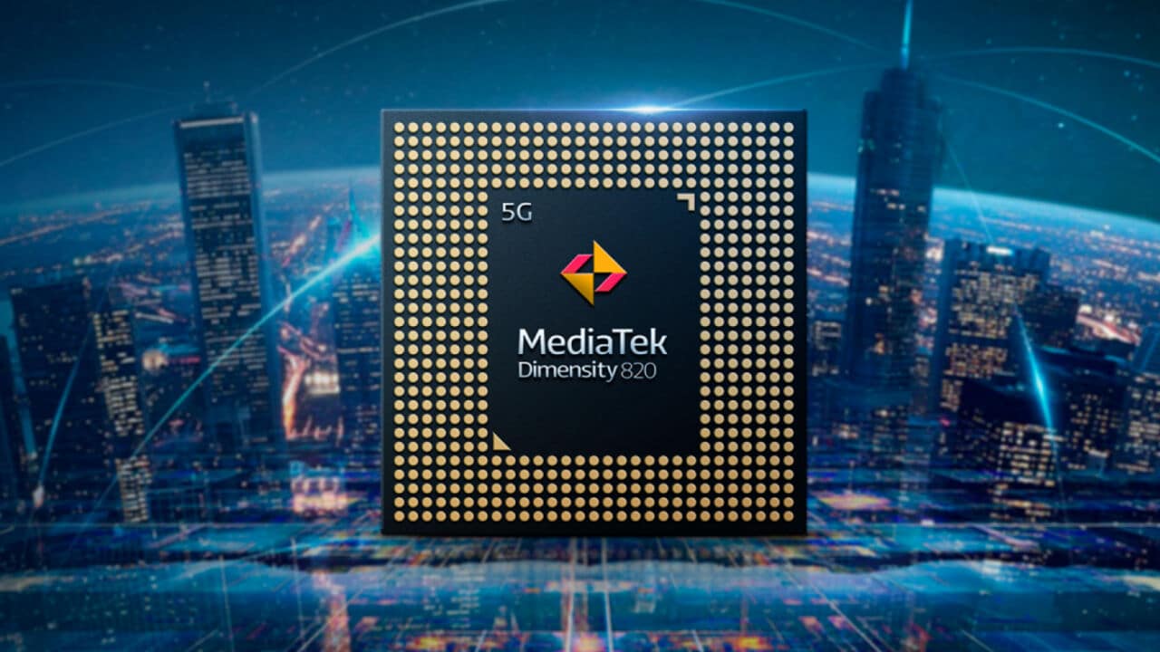 MediaTek Dimensity 820 smartphones Android