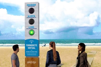 Semáforo para Praias ©Smart City Sensor