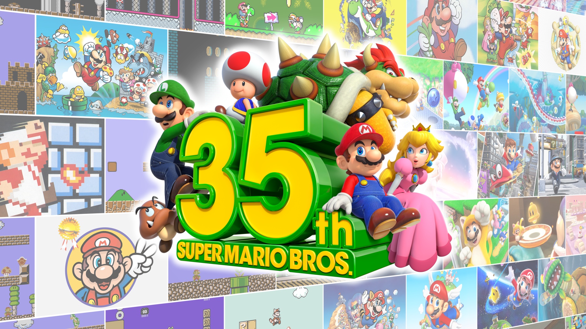 Super Mario Bros 35th Anniversary