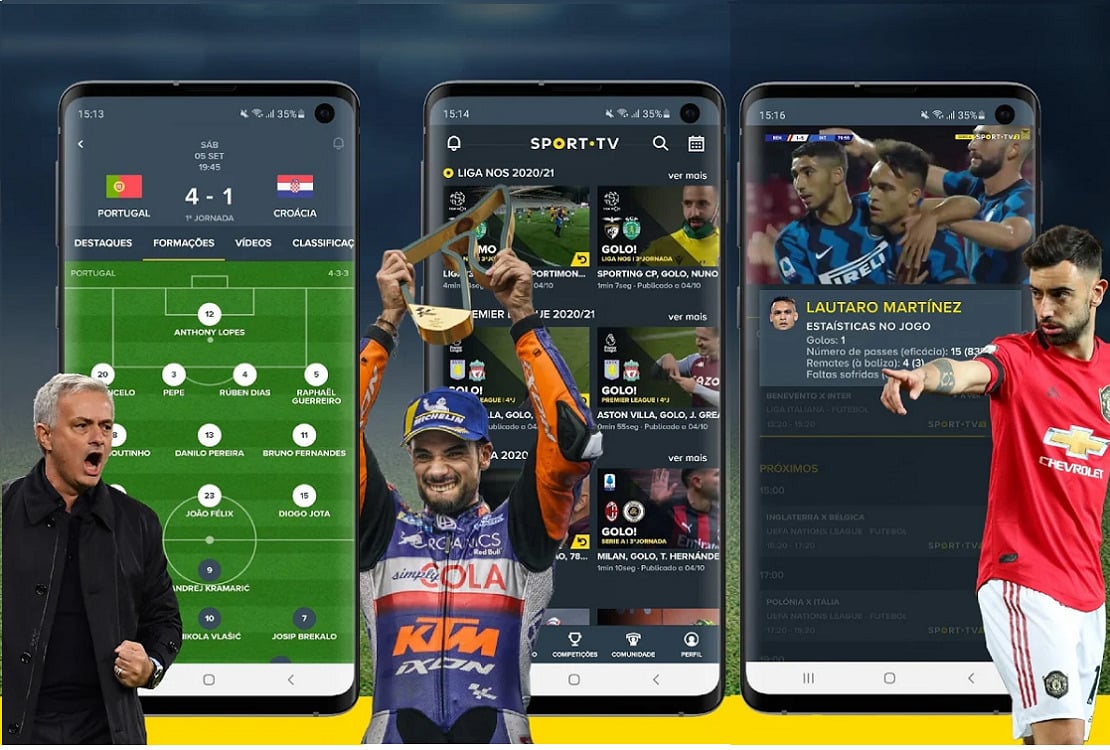 APP TV Desporto Grátis, TV Portugal Android.apk