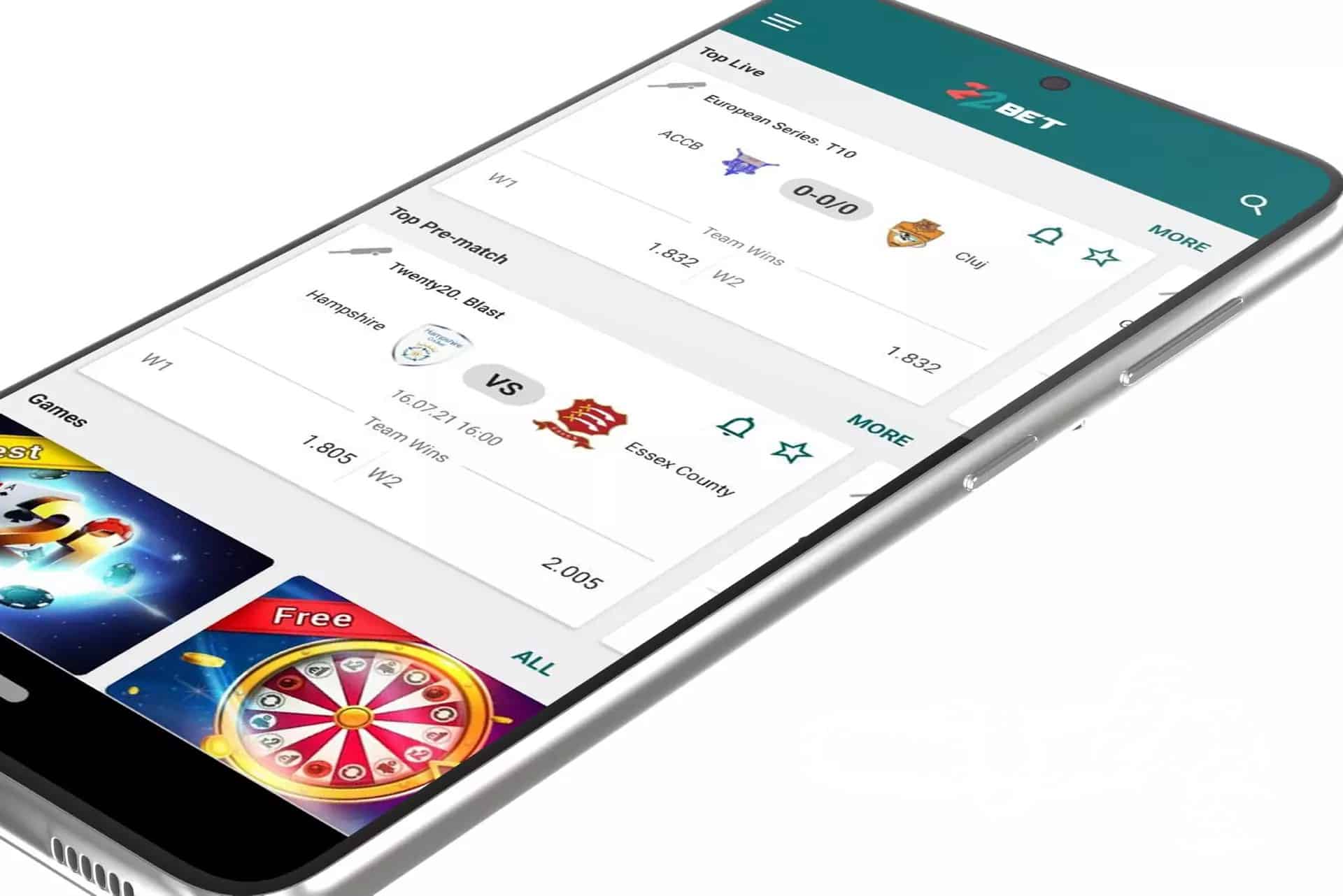 22bet app apk