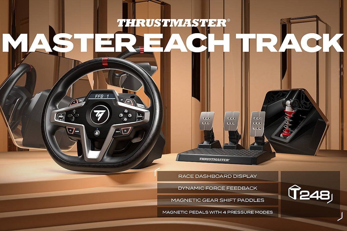 Thrustmaster T248 Volante PS4/PS5/PC