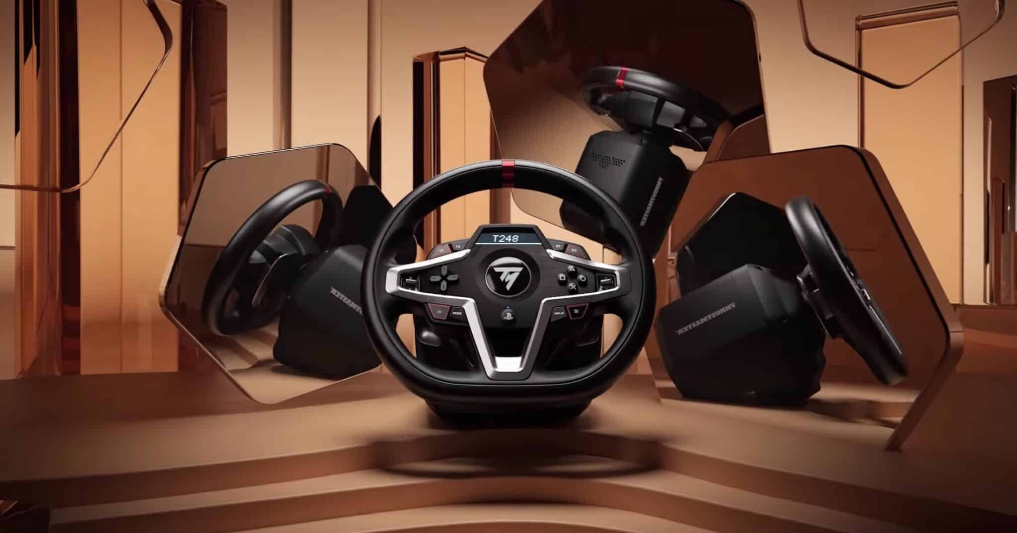 Thrustmaster lança novo volante T248 para consolas PS4, PS5 e PC