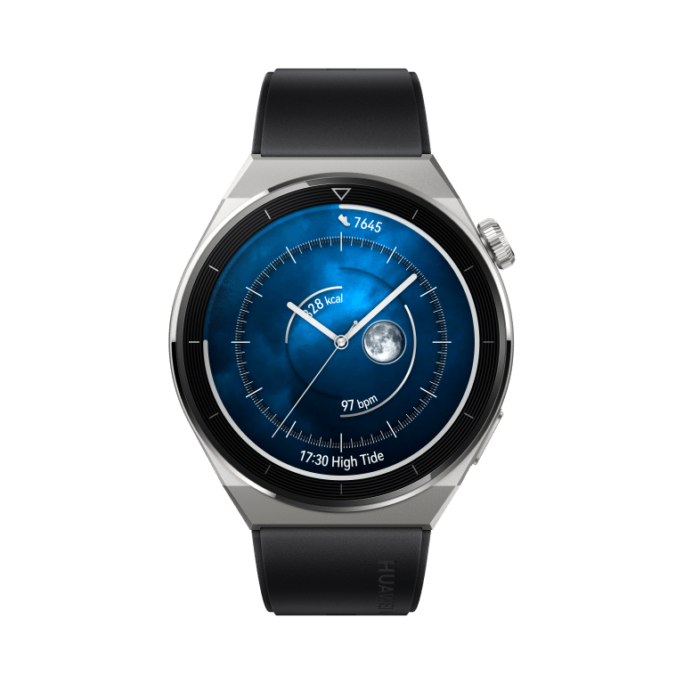 Huawei Watch GT 3 Pro_ 46_Fluoroelastomer_Front (Medium)