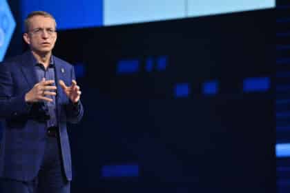 Pat Gelsinger, Intel CEO, speaks at Intel Vision 2022 on May 10