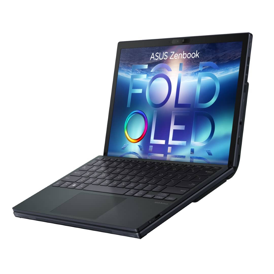 Zenbook 17 Fold OLED_UX9702_Product photo_Laptop mode with bluetooth keyboard (Large)