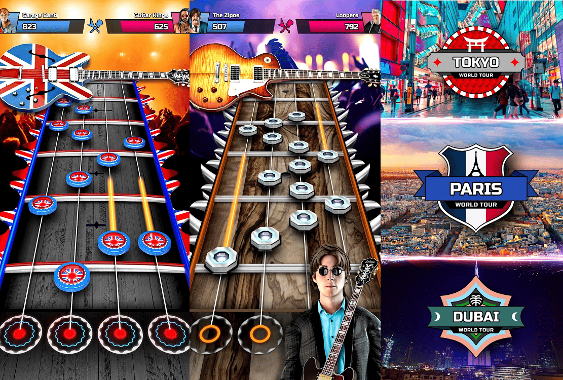 Download do APK de Guitar Hero Mobile: Jogo Ritmo para Android