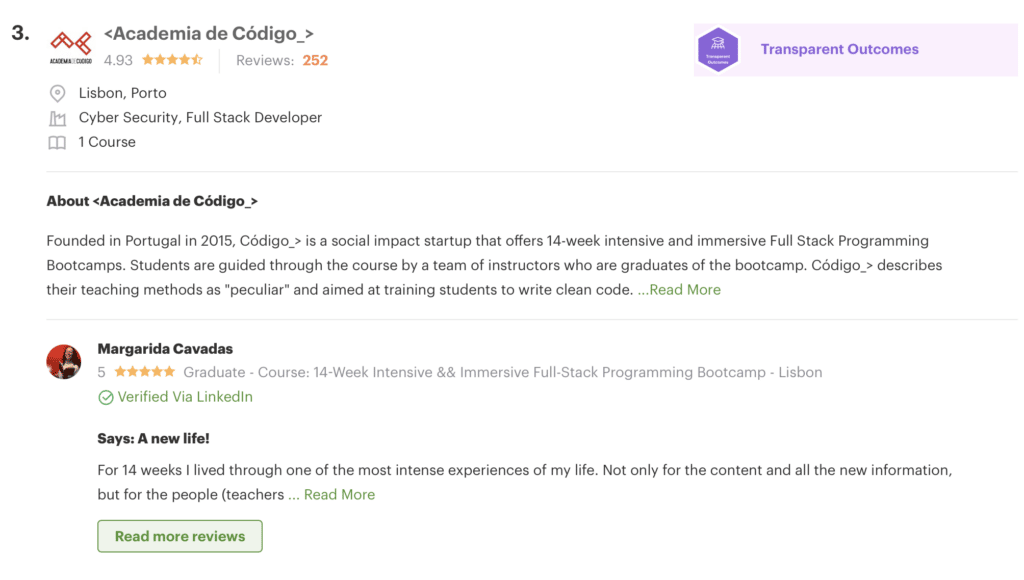 Curso de Full-Stack Software Development da Academia de Código entre os ...
