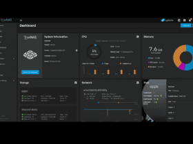 TrueNas-dashboard