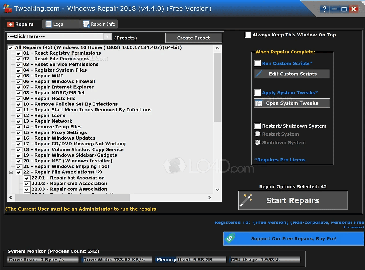 Downloda da semana: Tweaking.com - Windows Repair - PCGuia