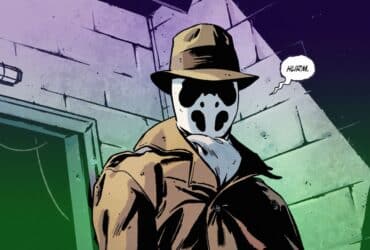 DC | Rorschach, um dos Watchmen, nos comics da DC.