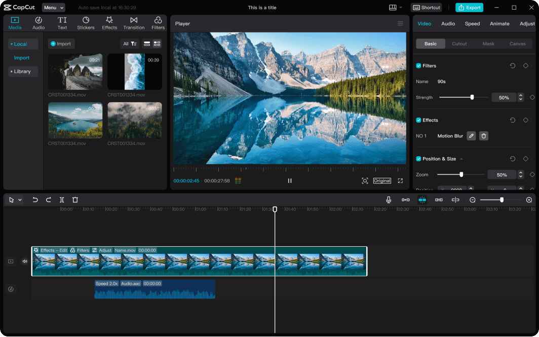 CapCut Video Editor