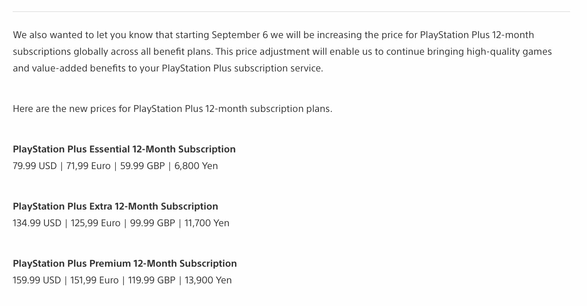PlayStation Plus vai ficar (muito) mais caro: preços de todos os planos  sobem cerca de 25% já esta semana