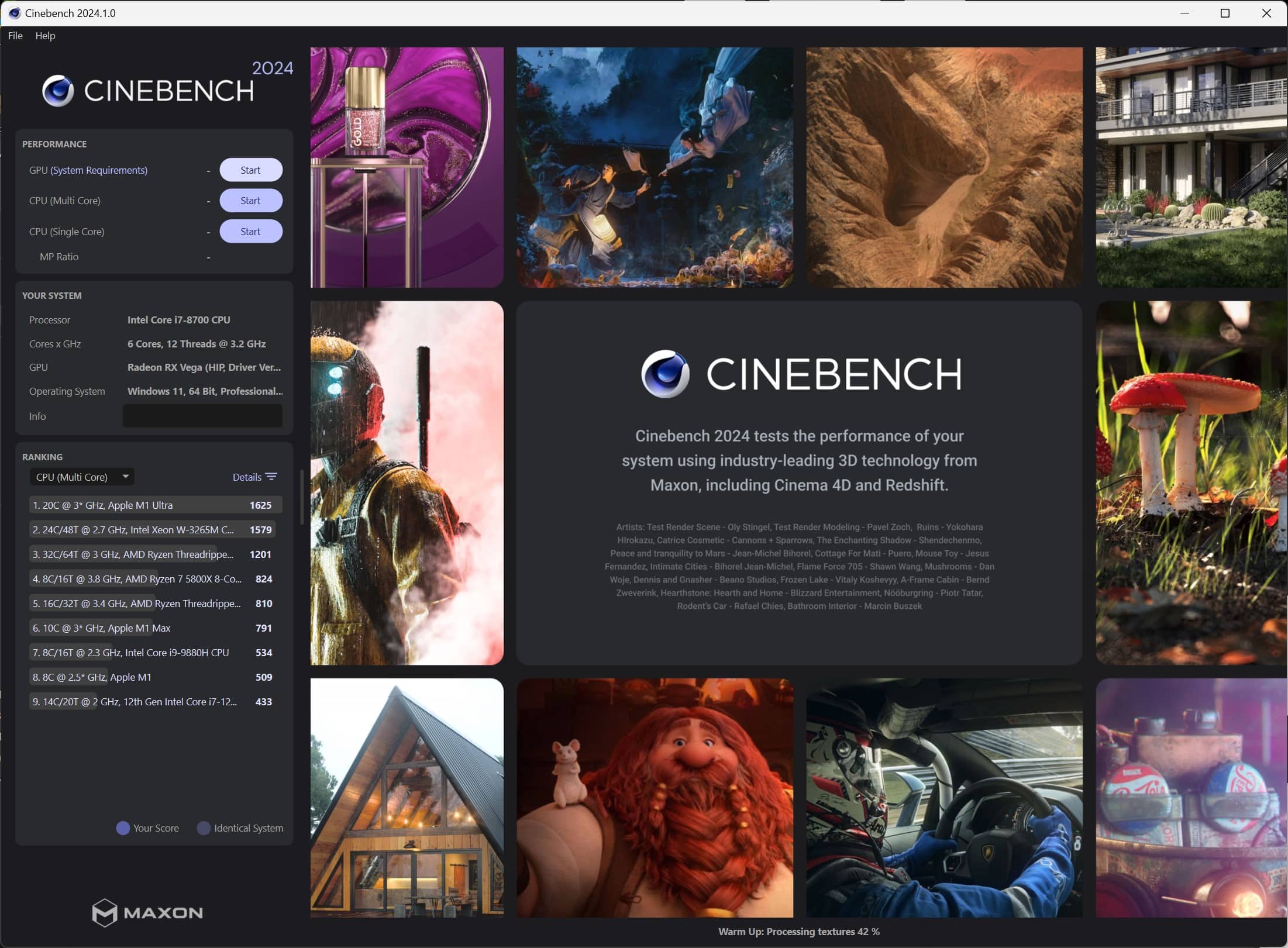 Download da semana Cinebench 2025