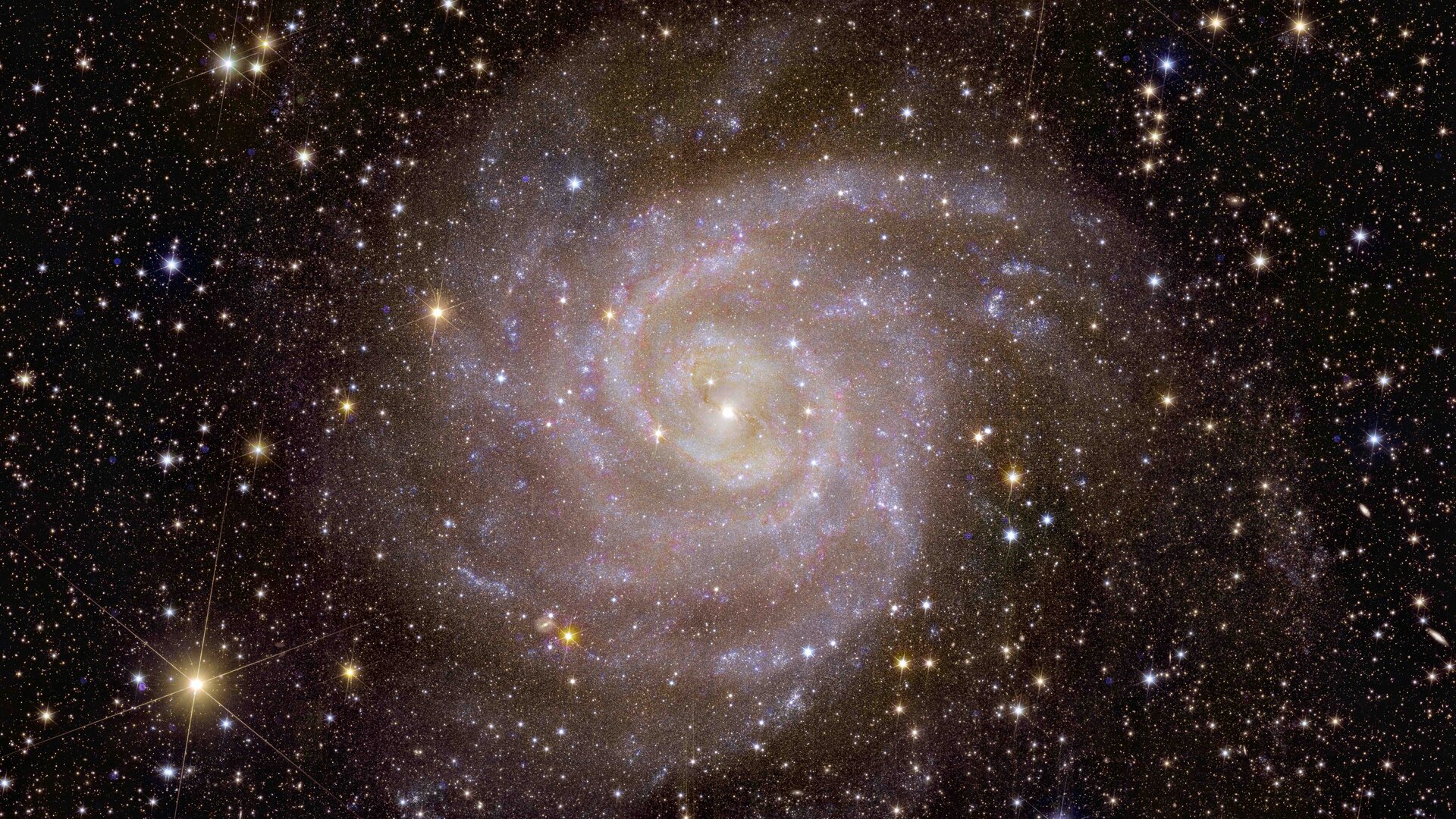 ©ESA | Galáxia Espiral IC 342