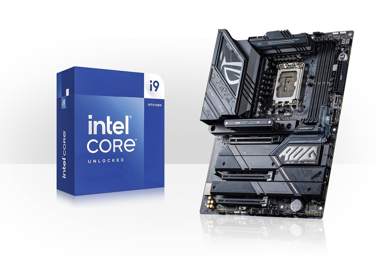 Intel Core i9-14900K + Asus ROG Strix Z790-E Gaming WIFI II