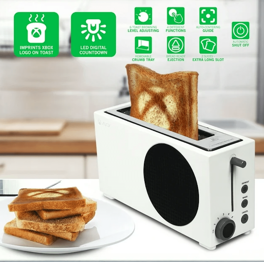 ©Wallmart | Xbox Toaster Detalhes