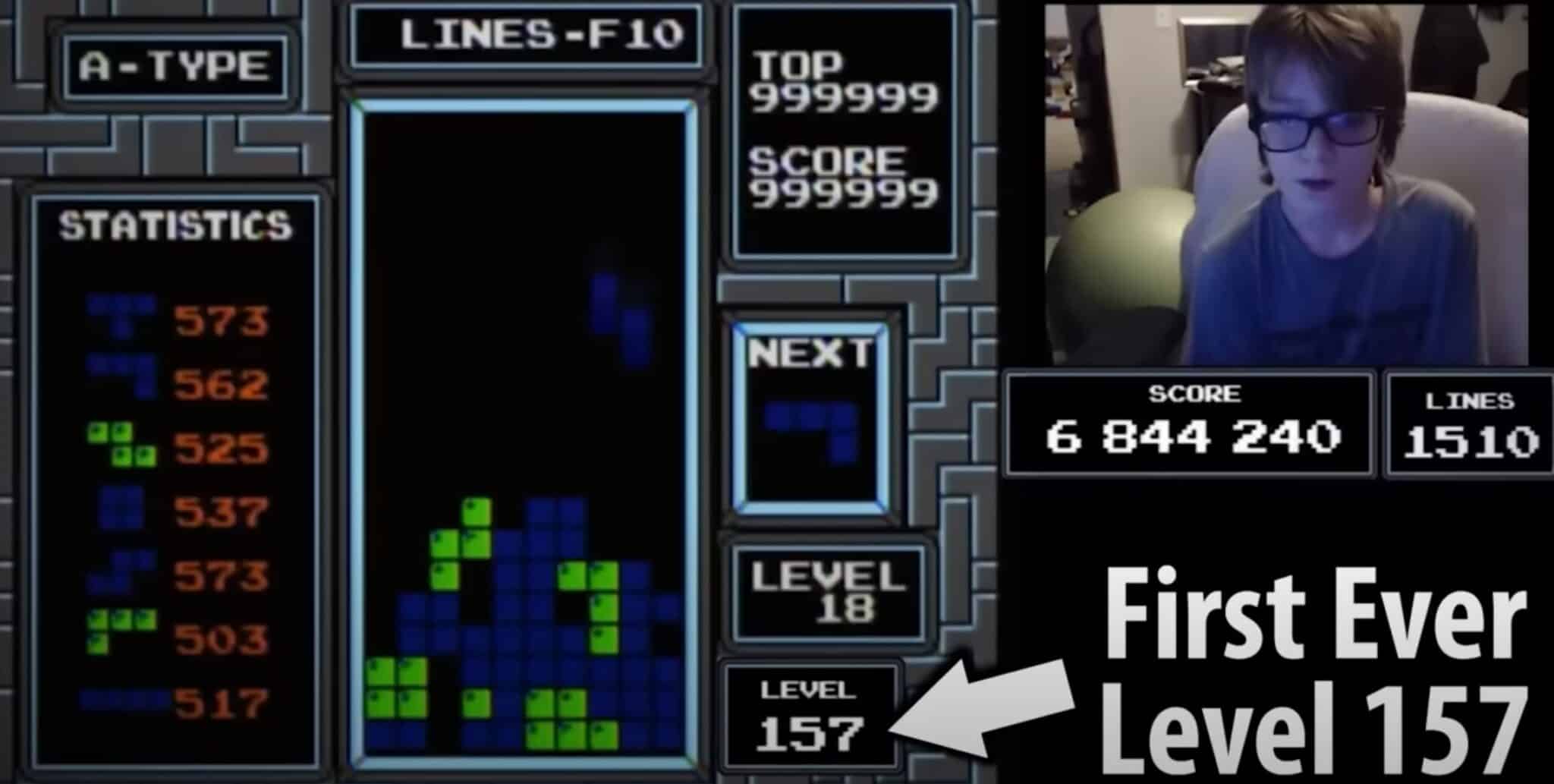 O Tetris acaba de ser batido por um miúdo de 13 anos