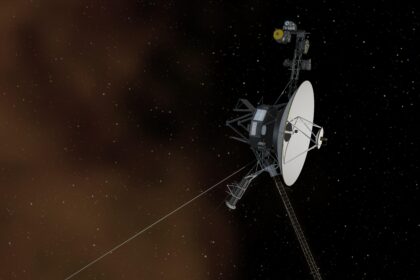 Imagem da nave espacial Voyager da NASA