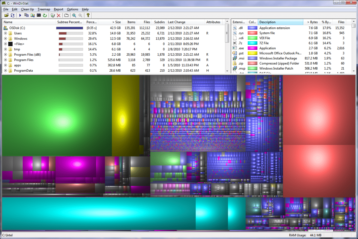 Download da semana: WinDirStat